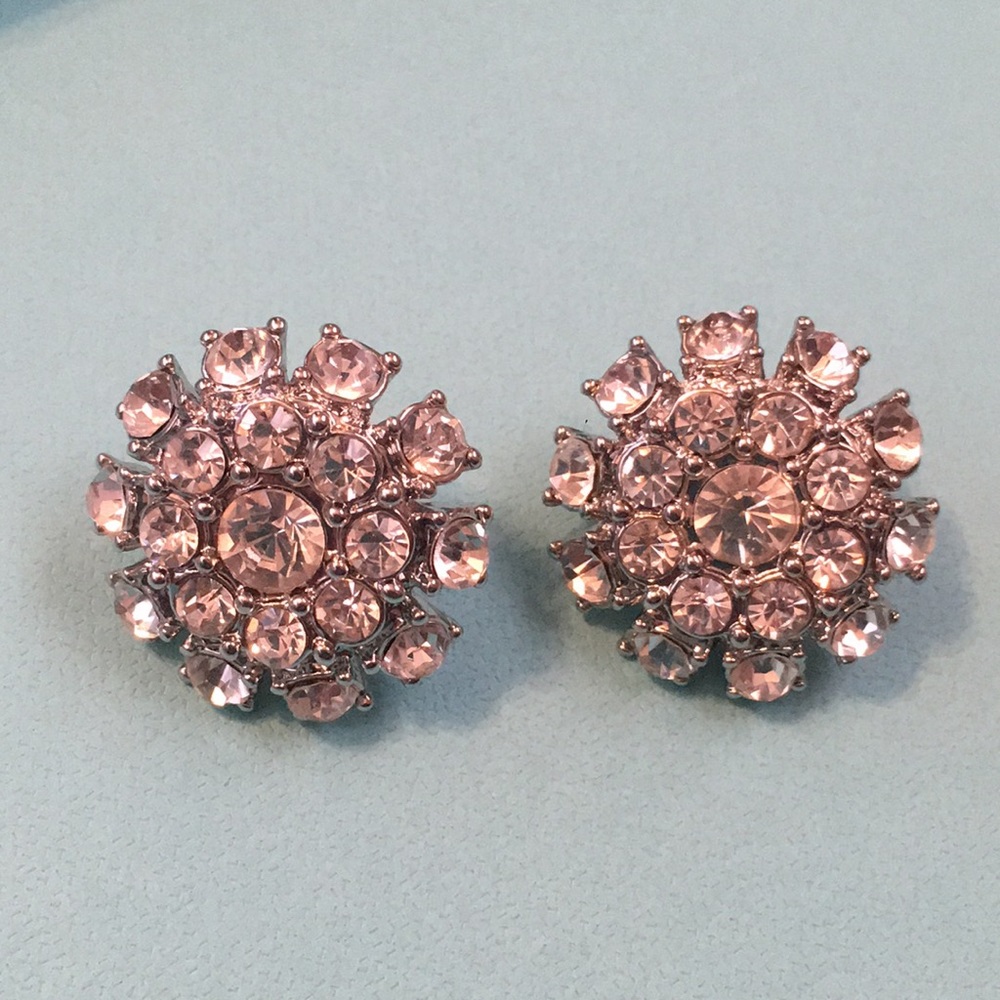 Clip earrings Rhinestone